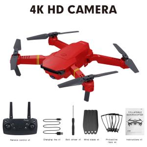 Drone voador brinquedo dobrável Mini Quadcopter helicóptero Drones de retorno de