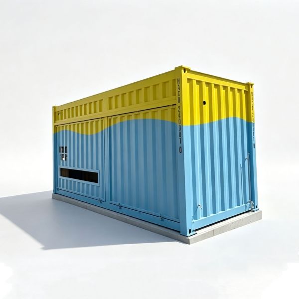 Prefabricated Container Activity House Mobile Commercial Coffee Shop with Electric Push Rods and Circuits