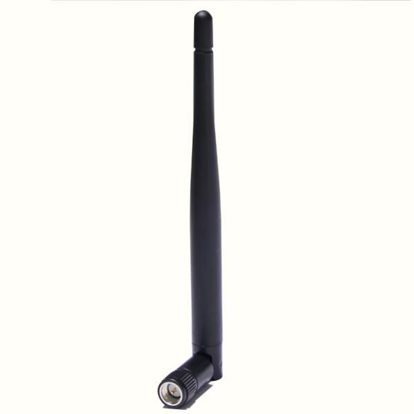 Tipo de conector Rp-SMA Wifi masculino Antenas Wifi6 Wifi 6E 6G Antenna de goma 5-7dBi Alta ganancia