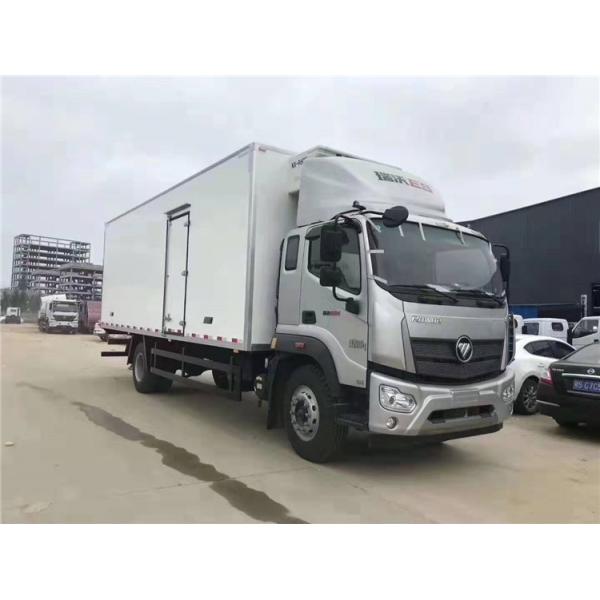 Foton Refrigerated Truck For Fresh Live Fish And Frozen Products Custom's Requirement