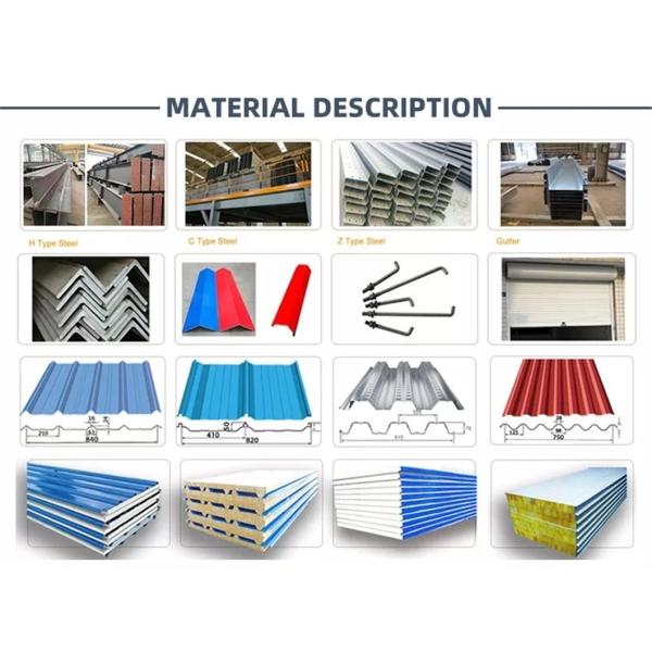 Top-Grade Steel Industrial Buildings with ISO Certification and Warranty