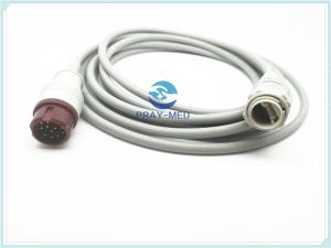 Cabo invasor da pressão sanguínea de Mindray T5, diâmetro do cabo 4mm de HP IBP