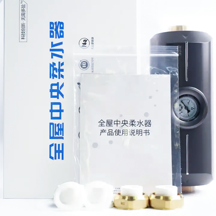 High Efficiency Water Descaler Scale Remover, Magnetic Anti-Scale Device for Home Water System & Pipe Protection