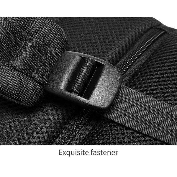 Nuevo logotipo personalizado Bolso de hombro multifuncional resistente al agua anti robo bolso de pecho hombre bolso de eslingas