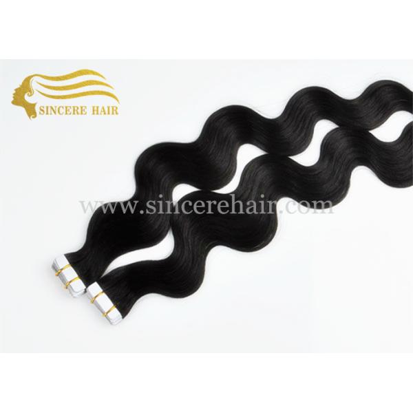 26" Body Wave Tape Hair Extensions for sale - 26" 2.5 G BW Seamless Tape In Hair Extension on Sale 22