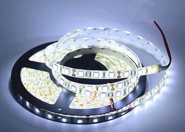 IP65 5050 LED Strip Lights Copper PCB , Outside LED Ribbon Tape Light