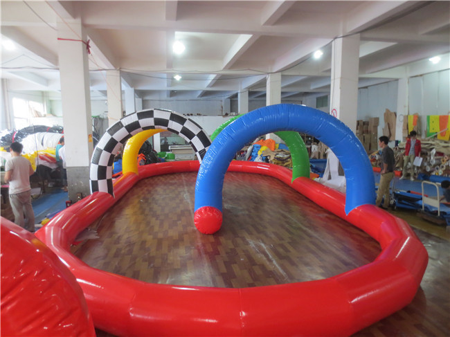 Custom Inflatable Bumper Car Track Portable Game Arena for Carnival Activities Shopping Mall Events Kids Entertainment Centers and Rental Business Use