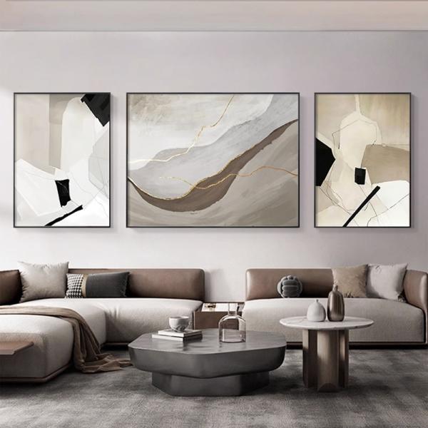 European Garden Wall Hanging Decoration Canvas Handmade Oil Painting Print Method 6 color for Interior Designers