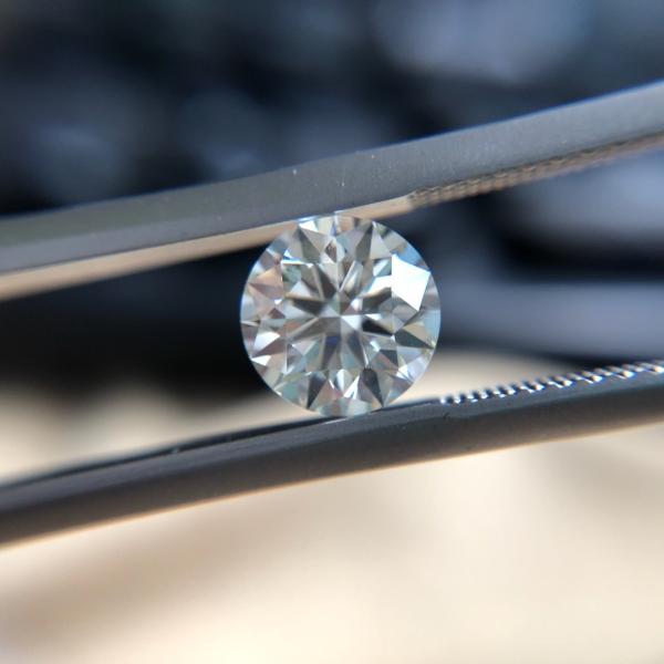 Round Cut 1.85CT H VVS1 ID EX Rough CVD Lab Grown Diamond