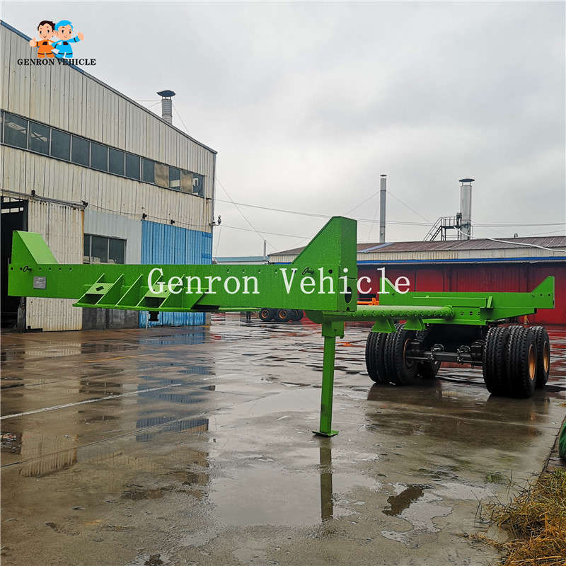 Небольшой переход Genron древесины 11.00R20 внося Semi трейлер в журнал