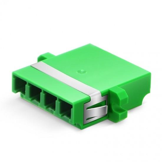 Conector MTP/MPO APC de fibra óptica verde simples para várias aplicações