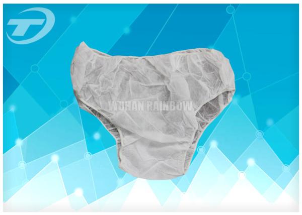 Professional Non Woven Disposable Briefs / PP Panties With CE / ISO
