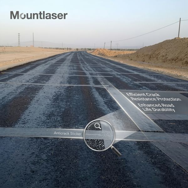Polymer Modified Asphalt Crack Tape Reflective Crack Control Waterproof Tape