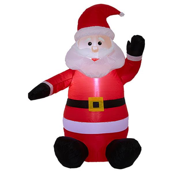 Factory Customized Merry christmas holiday christmas inflatable santa decorations