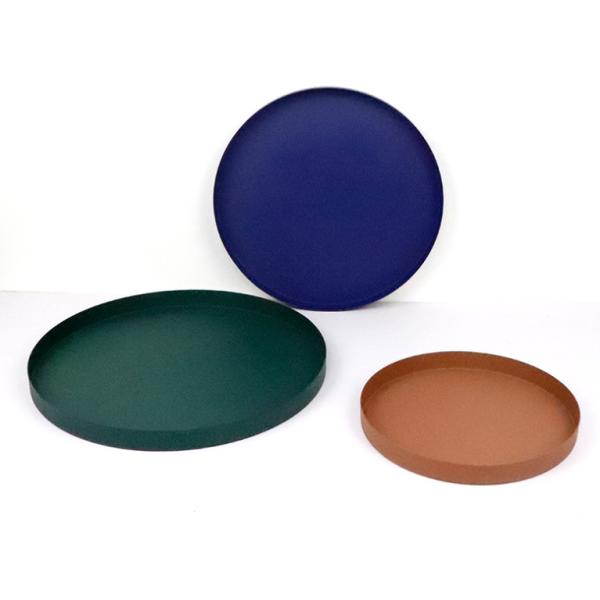 Homemade Personalized OD30cm Round Metal Jewelry Tray