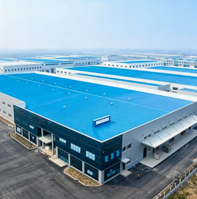 Large Prefabricated Steel Structure Industrial Construction Metal Warehouse Frame Hanger