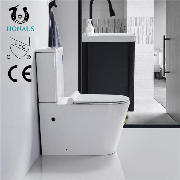 European Watermark Comfort Height Rimless Toilet Sanitary Ware WC No Stains