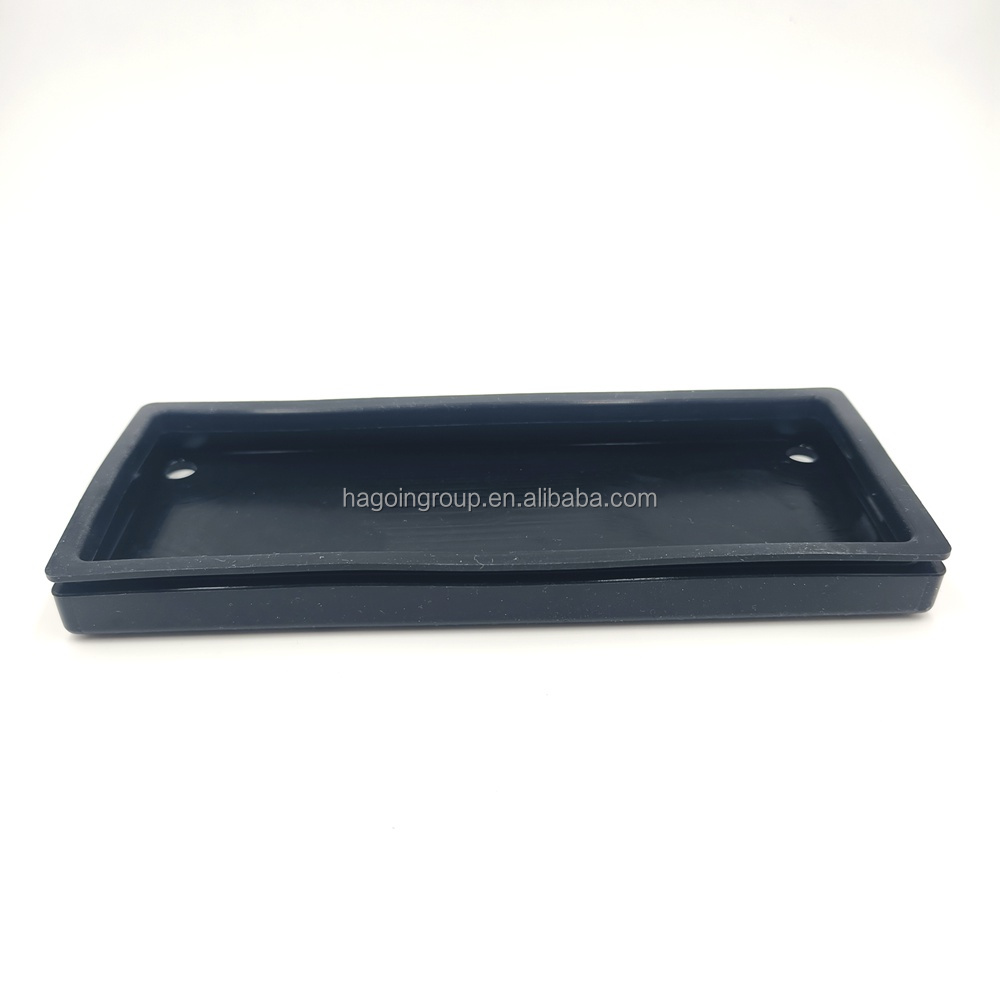 Round Flat Custom Silicone Gaskets 30 Degree - 90 Degree Silicone Rubber Cover Casing