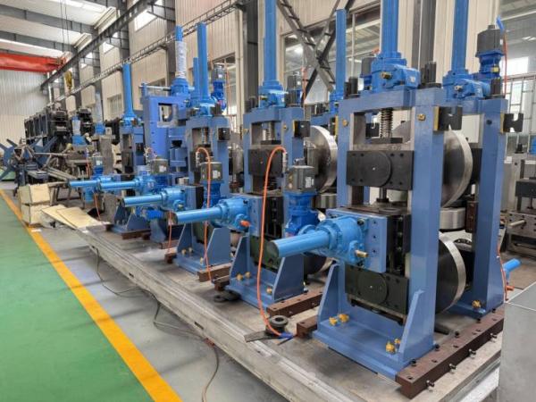 SS Pipe Making Machine and Galvanized Steel Roll Forming Equipment for Welded Tube Production