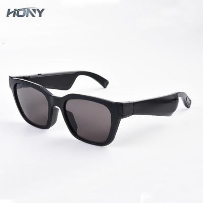 Quadro preto polarizado inteligente Gray Lenses dos óculos de sol da resistência de água IPX4
