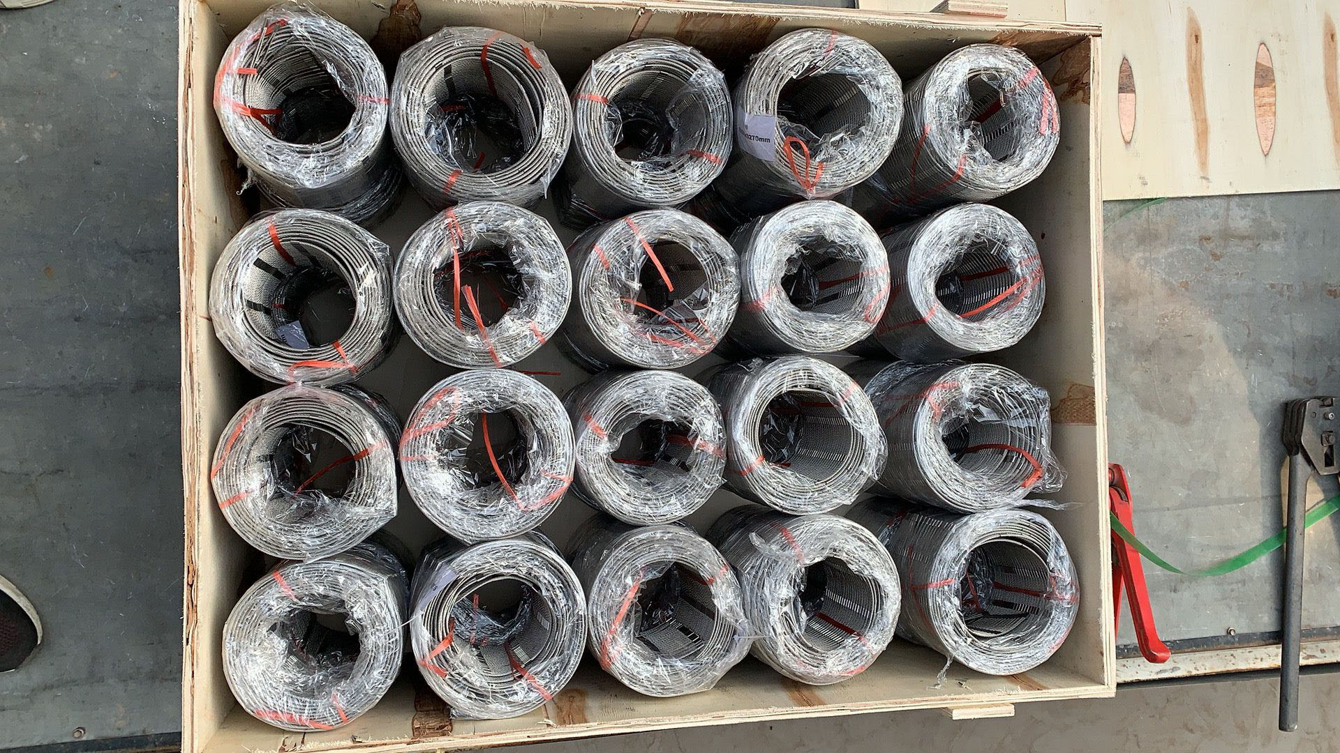 1.2mm Ferrule кабельная сетка Садовый охранный завод Лестница 50 * 50 мм отверстие