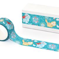 O costume imprimiu a fita de máscara adesiva decorativa de Washi da multi fita de Washi da cor