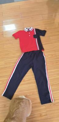 Unisex Casual Gym Clothes Short Long Sleeve Uniform School Suit T Shirt Pants 55