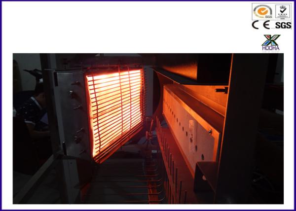 ISO 5658 - 2  ZY6263 - PC Vertical Flammability Chamber For IMO Flame Creeping White