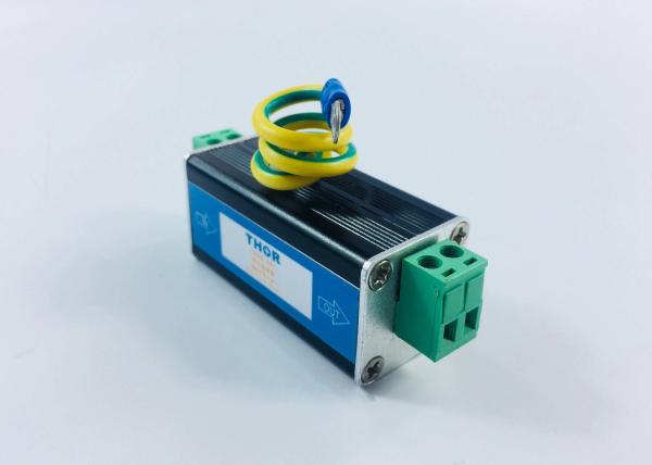 Single Channel Data Surge Protector , Rs485 Lightning Protection Network Surge Arrester
