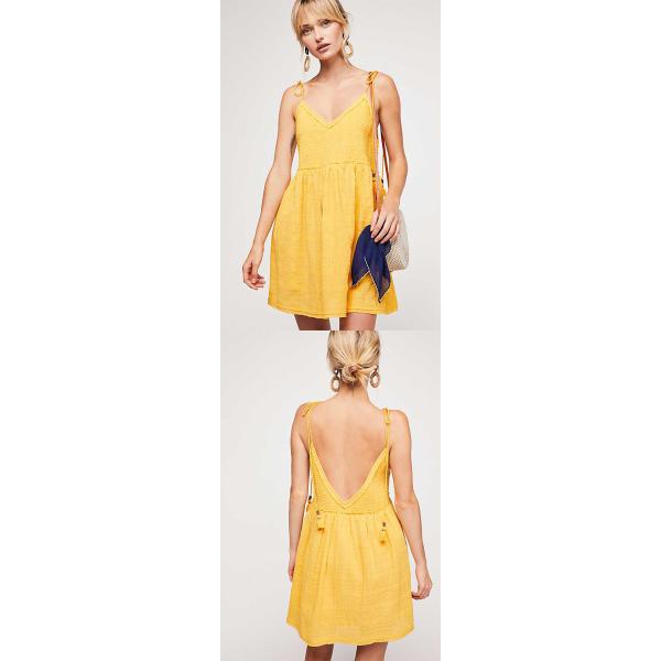 Clothing Women Wholesale Manufacturer Mini Smocked Dress