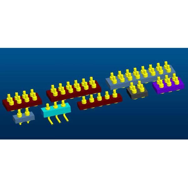 6Pin Germany Adapter Connector Magnetic spring loaded pin Usb Connector Magnetic spring loaded pin Cable Connector