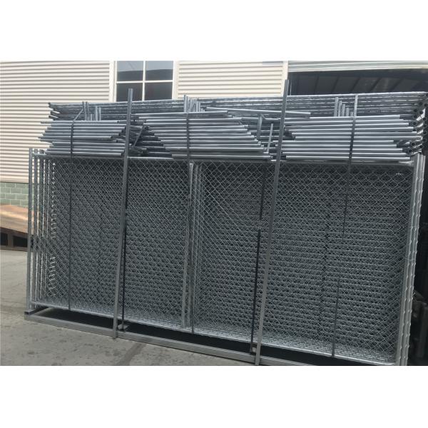 1830mm x 2950mm/ 6'x9.6'  vertical brace construction fencing panels HDG 366gram/sqm
