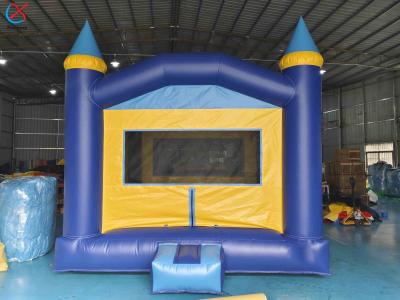 Factory OEM/ODM Inflatable Jumping House Blue Square Bouncy House Castle