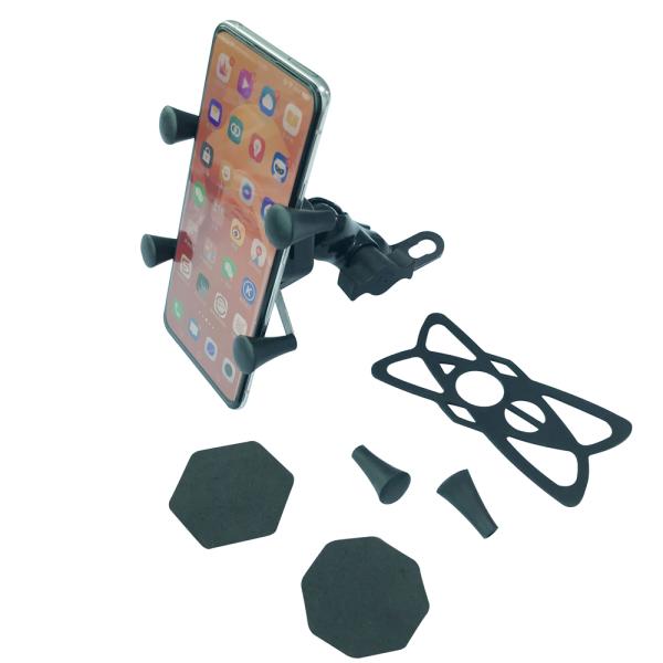 Aluminium X Claw Motorcycle Phone Mount For 3.5-6'' Cell Phone