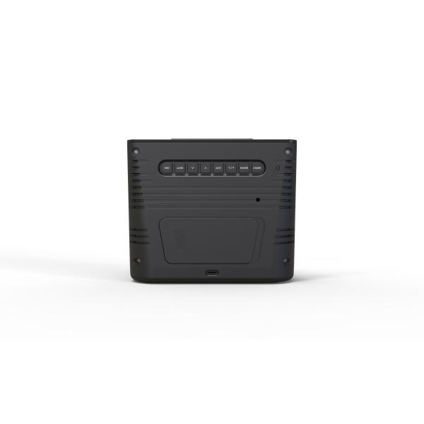 CE ROHS Stations météorologiques pour la maison Station météorologique sans fil en plastique avec chargeur sans fil