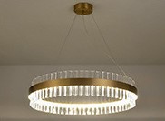 Тело оборудования приспособлений потолочных освещений СИД столовой ROHS роскошное гальванизировать