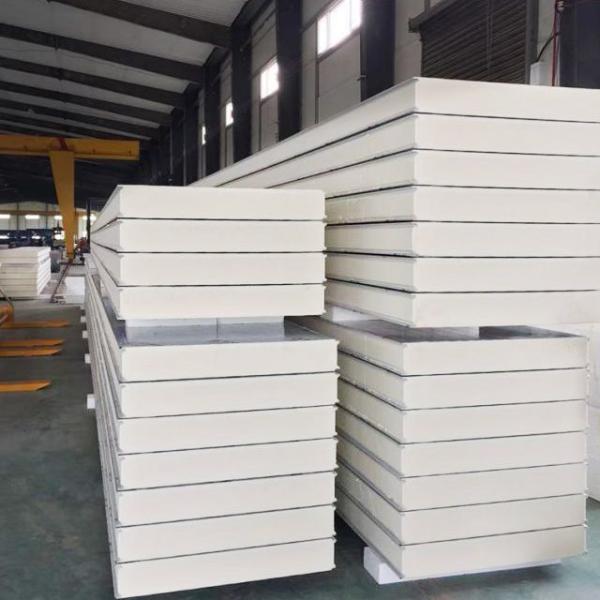Metal Panel Insulated Sandwich Roofing Panels With PU Polyurethane Core