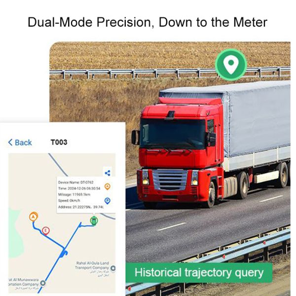 Advanced Vehicle GPS Tracker with Global Coverage & Remote Control