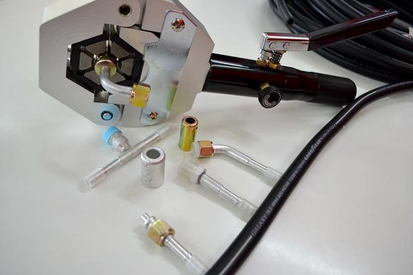 Automotive A/C Hose Crimping Tools for Repair Air Conditioner Pipes/ Terminal Crimping Too   hgl/Hydraulic Crimping Tool