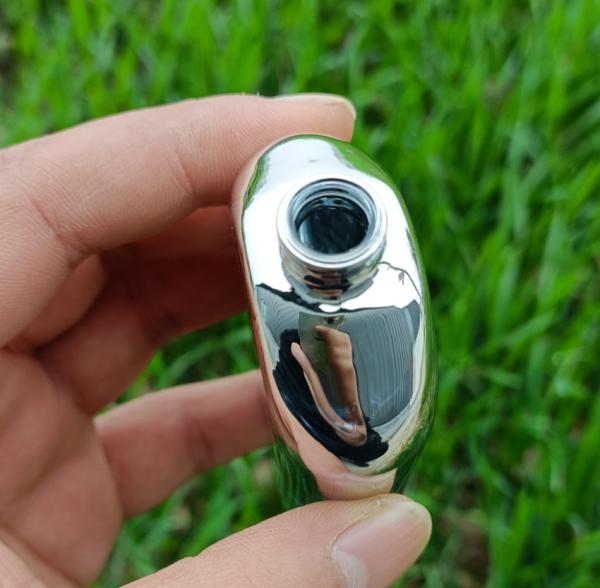 MSDS Crimp Cap Silver Perfume Square Bottle 50ml Gold Plated
