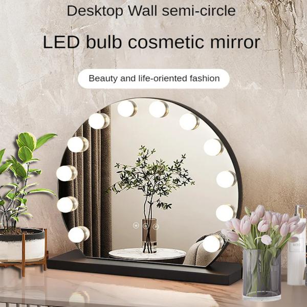 Макияж для тщеславия с подсветной декорацией дома Голливуд с освещением зеркало полное тело свет салона волос