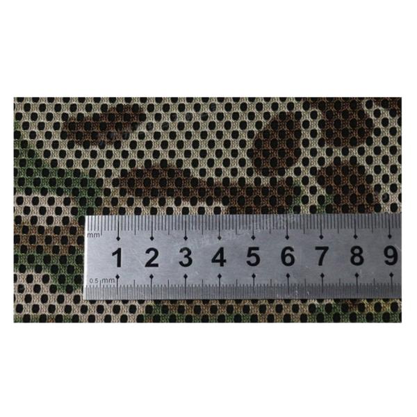 172gsm 160cm Polyester Cotton Camouflage Printed Fabric Clothing Fabric Warp Knitted Mesh Fabric