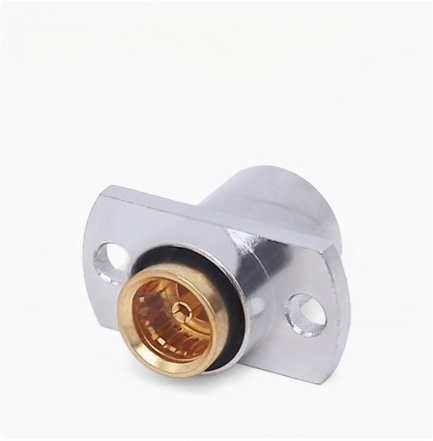 Brass Radio Frequency Adapters DC-18GHz BMA To SMA Adapter 50 Ohm BMA/SMA-KFK3