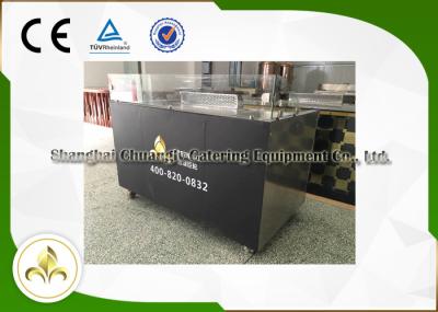Da grade comercial de Hibachi da placa de Teppanyaki da indução ventilador de ar incorporado