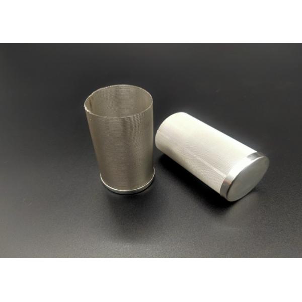 Rimmed 2mm 635mesh Stainless Steel Wire Mesh Tube Cylinder Filters