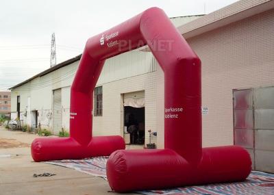 Operação fácil inflável feita sob encomenda vermelha de grande resistência do ventilador de ar do CE do arco/UL