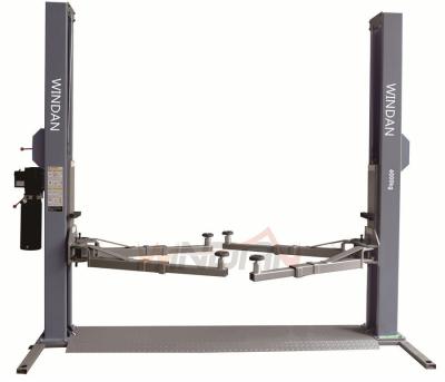 Two Cylinders 2 Post Hydraulic Car Lift Single Extra Strong Base Frame 4T