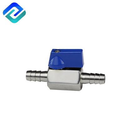Wide Varieties 304/316 Stainless Mini Ball Valve Steel Hose Bar