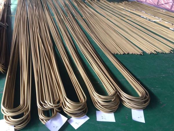 Stainless Steel U Bend Tube ASTM B163, ASME SB 163, ASME B677, EN10216-5 TC2 D4 1.24MM, 1.65MM, 2.0MM, 2.11MM, 2.5MM