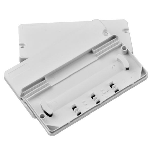 YINGDA 1In 2 Out 2Cores Fiber Optic Protection Box Black ABS Material For Mechanical Splicer